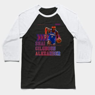 Shai Gilgeous Alexander | Basketball Baseball T-Shirt